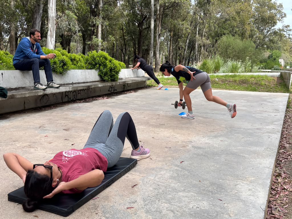 Grupo de corredores