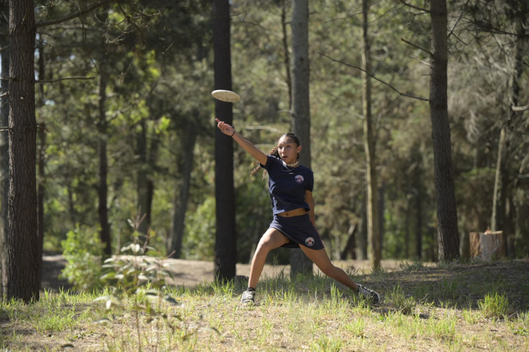 Estudiante disc golf